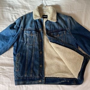 Express Fleece-Lined Jean Jacket